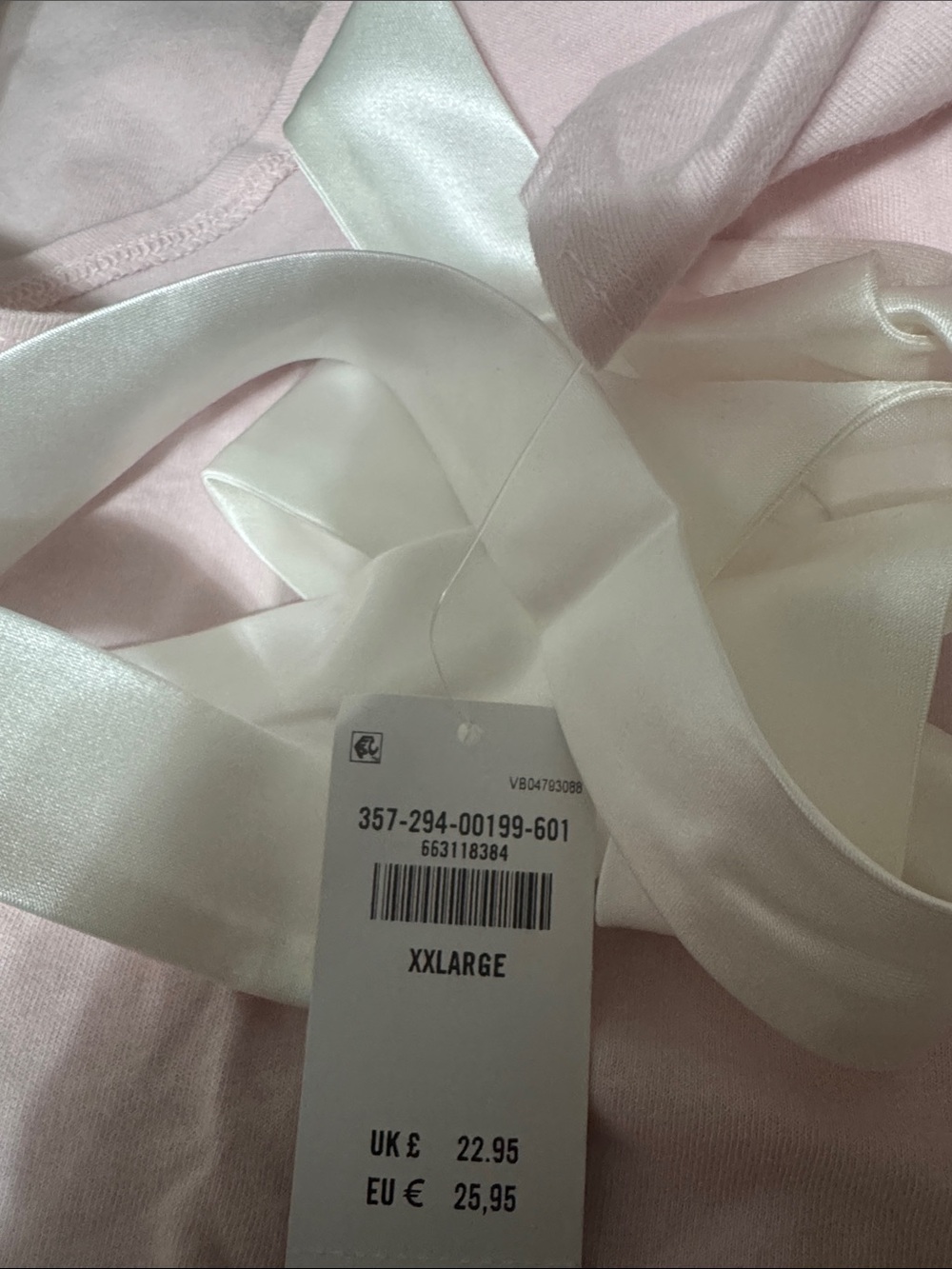 Hollister FLORAL PRINT T-SHIRT WITH EASY-TIE BACK TIE | XXL - Picture 5 of 5